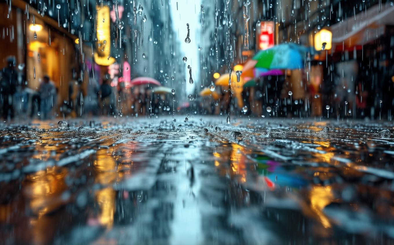 Learning Chinese Word: 下雨