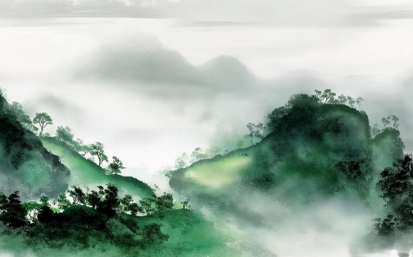 Learning Chinese Word: 山中