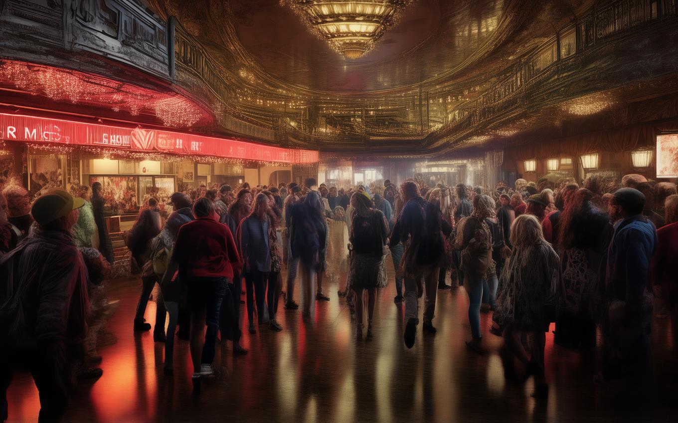 Learning Chinese Word: 电影院