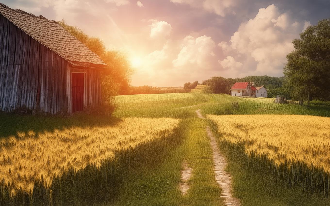 Learning Chinese Word: 乡村