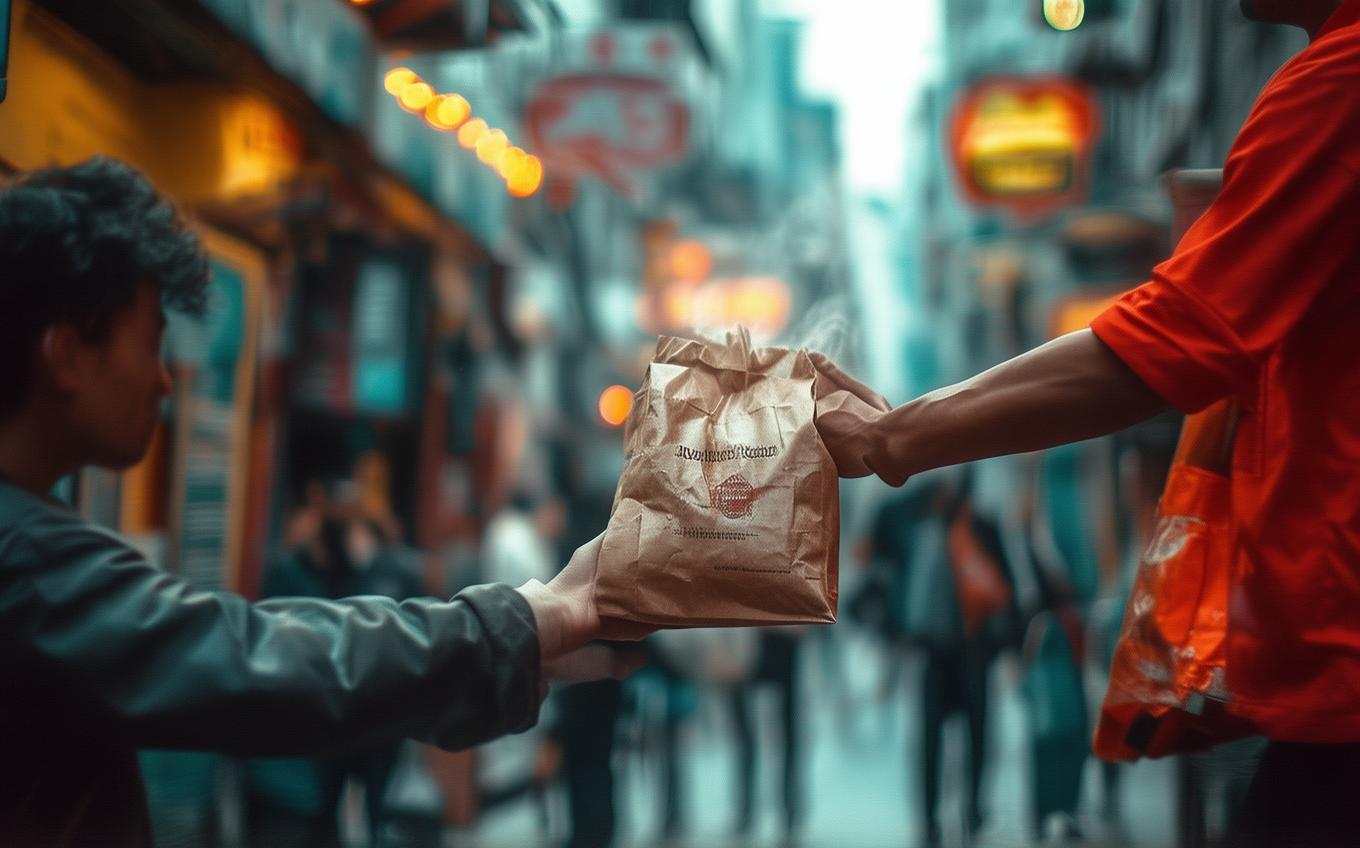 Learning Chinese Word: 外卖