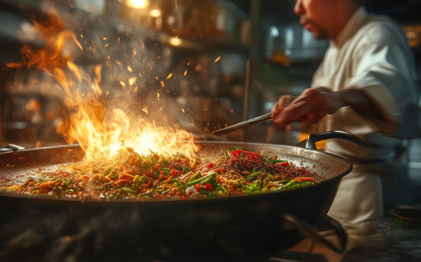 Learning Chinese Word: 炒菜